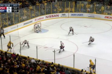 Forsberg dishes great pass to Josi, later scores 7th goal in 3 games
