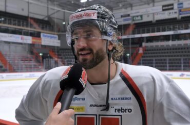 "Kul att få träffa alla igen" - Nick Ebert är på plats i Örebro