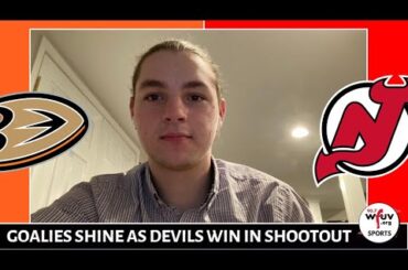 Daws shines as Devils finish homestand with shootout victory over the Ducks | Postgame Report