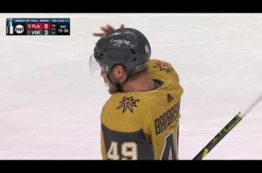 Ivan Barbashev goes through entire Panthers defence, but Bobrovsky makes a save in game 2 SCF (2023)