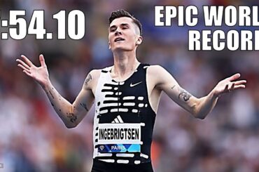 Jakob Ingebrigtsen SMASHES The Unbreakable World Record!! || 2023 Diamond League Paris - 2 Mile Run