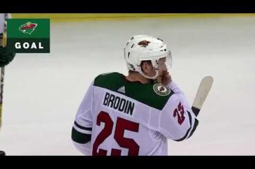 Jonas Brodin Goal vs PIT 01-25-18