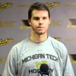 Tanner Kero & Jamie Phillips After Win Over Michigan - Oct. 31, 2014