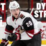 Dylan Strome #20 (Arizona Coyotes) first NHL goal Dec 2, 2017