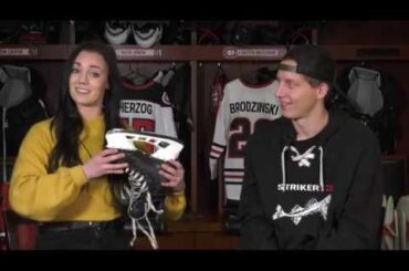 Off the Ice with Rachel Herzog - Easton Brodzinski
