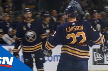 Johan Larsson Finishes Off A Beautiful Feed From Evan Rodrigues Shorthanded
