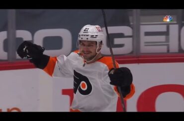Scott Laughton First Career NHL Hat Trick! | Flyers vs Capitals 2.7.21