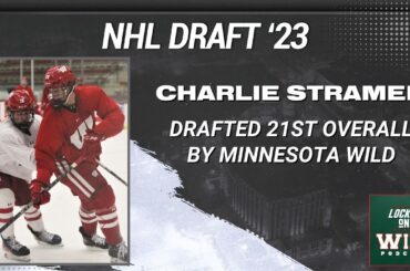 Minnesota Wild draft Charlie Stramel 21st-overall pick 2023 NHL Draft | Instant Reaction & Analysis