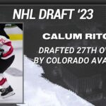 Colorado Avalanche draft Calum Ritchie 27th-overall in 2023 NHL Draft | Instant Reaction & Analysis