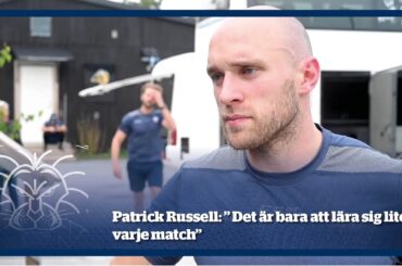 Patrick Russell: "Det är bara att lära sig lite varje match"
