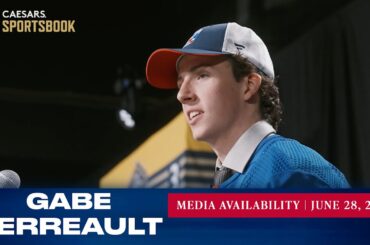 New York Rangers: Gabe Perreault Media Availability | June 28, 2023