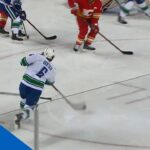 Brock Boeser Beats David Rittich Glove-Side With Sweet Snipe