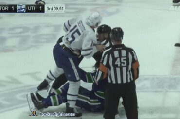 Tom Sestito vs Zack MacEwen Apr 5, 2019