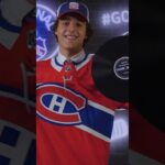 David Reinbacher takes his 2023 #NHLDraft video portrait 🤠 #Shorts