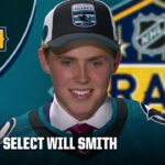 San Jose Sharks take Will Smith with fourth pick | 2023 NHL Draft