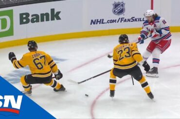 Artemi Panarin Finds Ryan Strome With Perfect Pass In First Game Since Leave