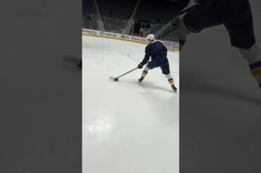 Toropchenko stick handles with giant puck