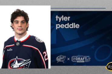 "This feels like a DREAM." - Blue Jackets draft pick, Tyler Peddle  | Media Availability (6/29/23)