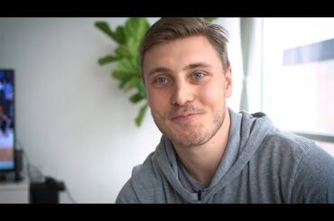 HV71 träffar New York Rangers forward Jesper Fast