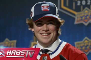 Jacob Fowler on being selected 69th overall at the 2023 NHL Draft | LIVE PRESS CONFERENCE