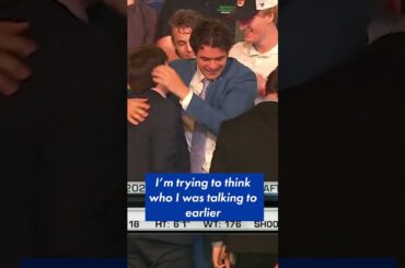 Rangers trade up to pick New York native Drew Fortescue 🗽🍎 #shorts