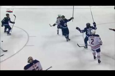 Dmitri Kulikov assists on Joel Armia's top shelf goal (2017)