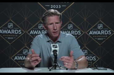 Seattle Kraken Head Coach Dave Hakstol Ahead of the 2023 #nhl Awards