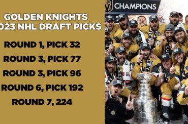 Golden Knights Prepare for 2023 NHL Draft