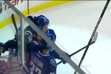 Canucks Vs Hawks - Alex Edler 1-0 Goal - 02.01.13 - HD