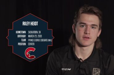 Riley Heidt - Minnesota Wild - 64th overall