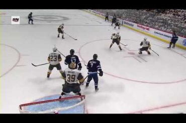 Vlad Namestnikov assists on Lowry's late goal vs Vegas in game 3 (2023)