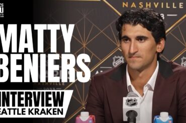 Matty Beniers Reacts to Winning 2023 Calder Trophy as NHL's Best Rookie & Rookie Season in Seattle