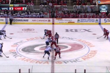 Andrew Ladd goal 3-2 Feb 21 2013 Winnipeg Jets vs Carolina Hurricanes NHL Hockey