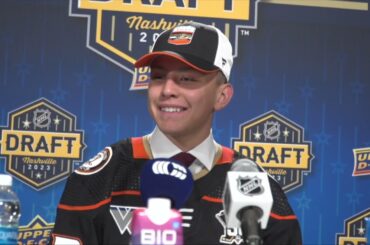 2023 #NHLDraft Availability: Carey Terrance - 59th Overall - Anaheim Ducks