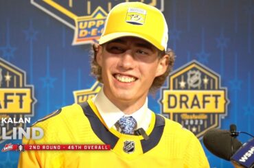 NHL Draft Media Availability - Kalan Lind