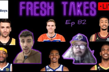 NBA Trades and News + NHL Awards and more! | Fresh Takes Sports Podcast Ep 82