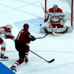 Brendan Perlini Rips Through Hurricanes And Rips Back-hander Past Petr Mrazek
