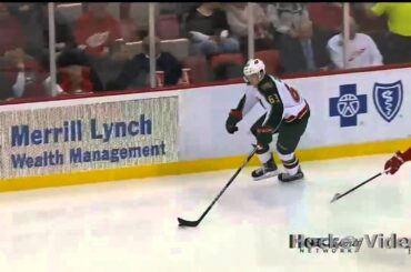 Niklas Kronwall Huge hit on Charlie Coyle . Mar 20, 2013