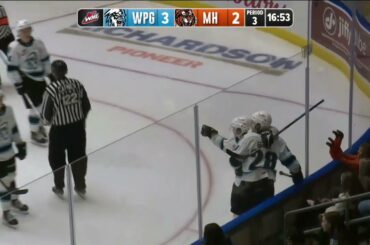 Conor Geekie first career hat-trick