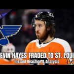 KEVIN HAYES TRADED TO ST. LOUIS BLUES | Instant Reaction & Analysis