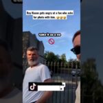 Roy Keane gets angry at a fan who asks for a photo with him. 🤣 #shorts