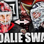 OTTAWA SENATORS & LA KINGS SWAP GOALIES (CAM TALBOT & JOONAS KORPISALO SIGNING) NHL News Today 2023