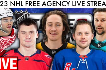 2023 NHL FREE AGENCY LIVE STREAM! BIG TRADES REVEALED! (NHL Trade Rumors Today & Signings/News Talk)