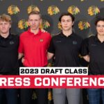 2023 Draft Class Press Conference in Chicago | Chicago Blackhawks