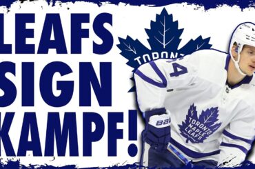 Maple Leafs re-sign David Kampf!