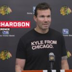 Head Coach Luke Richardson talks on Connor Bedard and new signings | Chicago Blackhawks