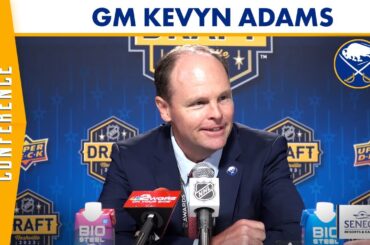 Buffalo Sabres Forward Jack Quinn Undergoes Achilles Surgery | GM Kevyn Adams | NHL Draft