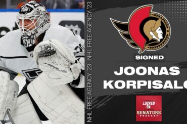 Ottawa Senators sign Joonas Korpisalo to 5-year, $20 million deal | NHL Free Agency Instant Reaction
