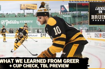 What we learned from AJ Greer's epic intermission interview + Cup Check, Bruins-Ligntning preview