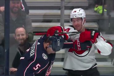 Gavin Bayreuther And Nathan Bastian Drop The Gloves